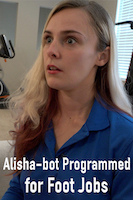 Alisha-bot Programmed for Foot Jobs