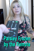Paisley Frozen by the Remote