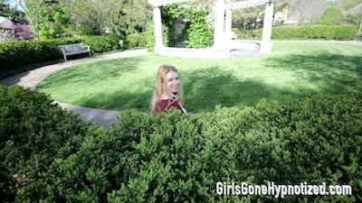 Hypnotized at the Park and Trained to
      Obey