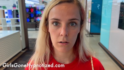 Alisha Hypnotized at the Mall