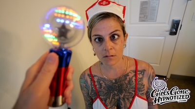 Nurse Summer Gets Hypnotized for Pleasure